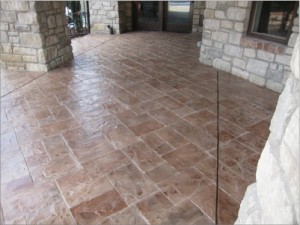 stamped concrete overlay Washington DC