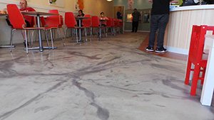 Metallic epoxy floor fairfax