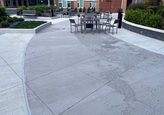 Salt Damage On Concrete
Site
SUNDEK of Washington
