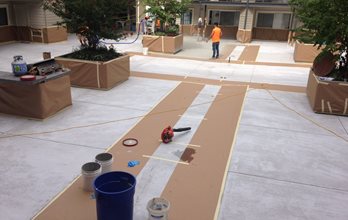 pool deck coating arlington