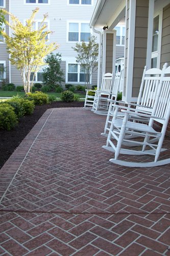 Classic Texture, Herringbone Brick Pattern, Brandywine Brick Red Color, Chantilly, Va
Patios & Outdoor Living
SUNDEK of Washington
