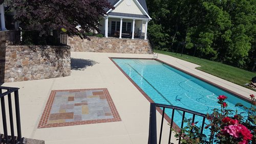 Beisler Residence, Waterford, Va Classic Texture Wsunstamp Accen
Pool Decks
SUNDEK of Washington
