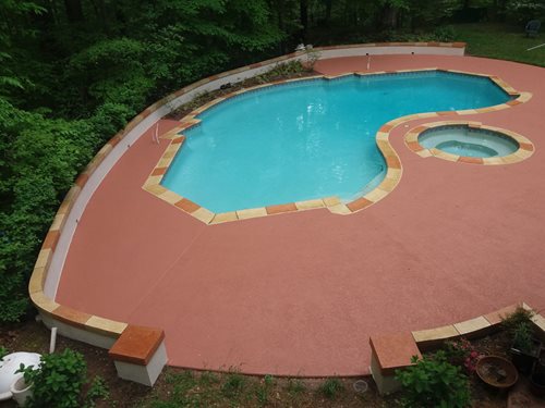 Roper Residence Mclean, Va (sunstamp  Classic Tex)
Pool Decks
SUNDEK of Washington
