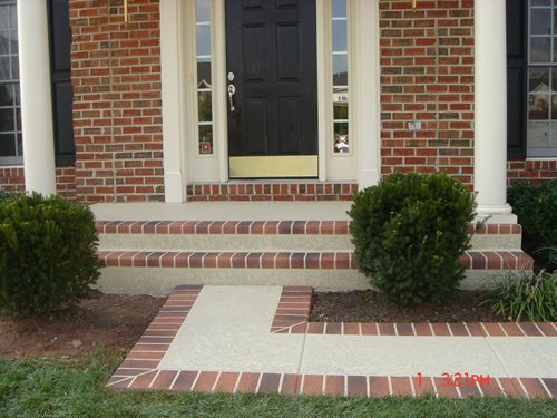 Residential Entryway Reston Va
Walkways & Stairs 
SUNDEK of Washington
