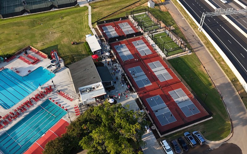 professional multisport court installation