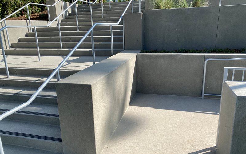 SunWash coating for concrete stairs Washington DC