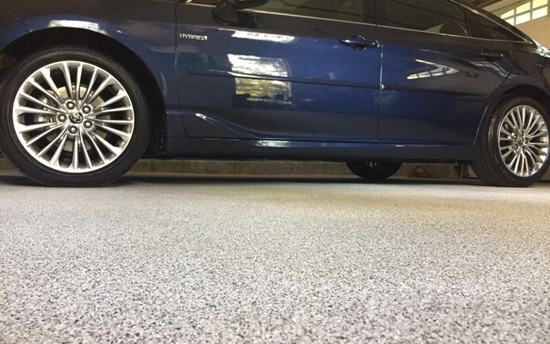 concrete garage floor repair