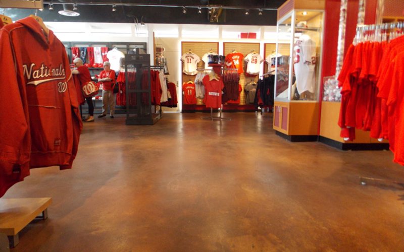 concrete floor winter care