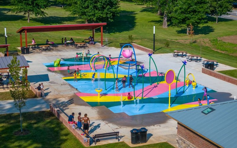 Danville splash pad