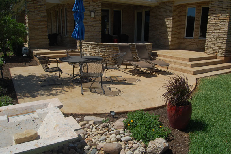 Concrete Patio