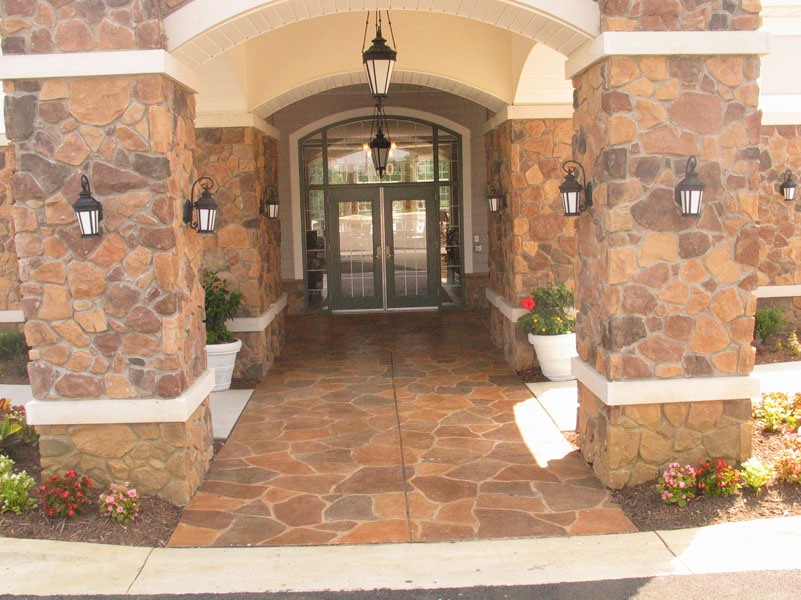Concrete Entryways