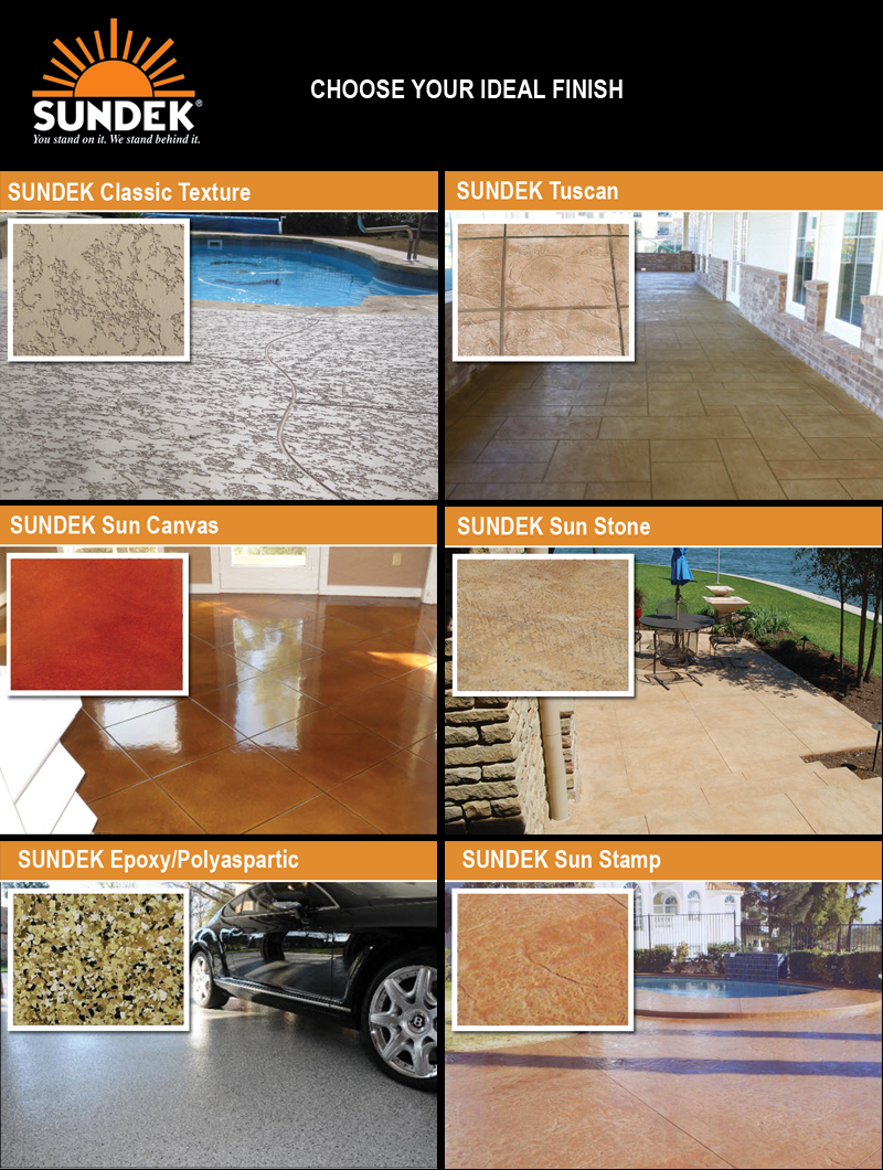 Decorative concrete surfaces Decorative concrete surfaces
