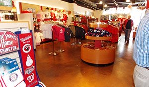 Washington Nationals retail store in DC. Washington Nationals retail store in DC.