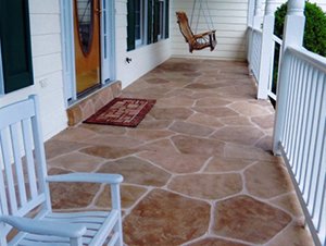 concrete porch resurfacing