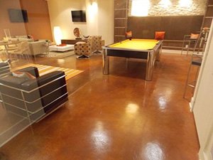 residential concrete floor